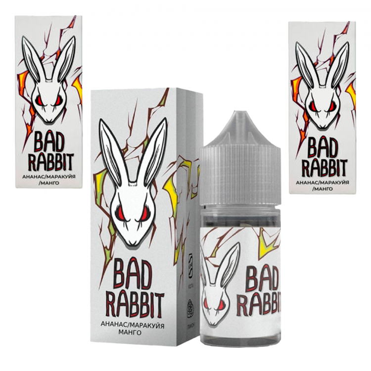 Жидкость Bad Rabbit Salt - Зеленый чай с жасмином и земляникой 30 мл (20 мг)