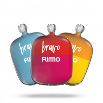 Одноразовая электронная сигарета Fummo Bravo 4000 - Sweet Strawberry (Сладкая Клубника)