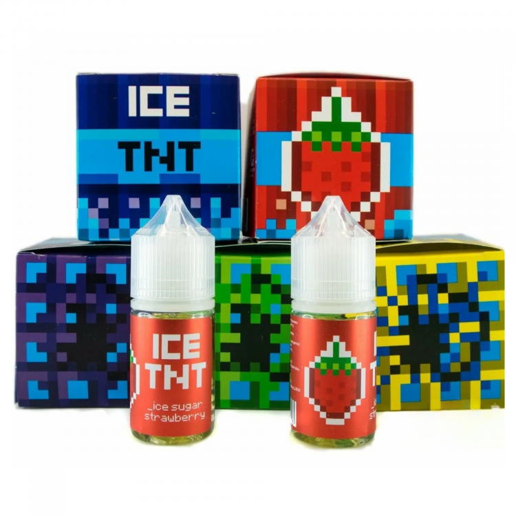 Жидкость ICE TNT 30 мл (20 мг) - Ice BLUEBERRY GRAPE