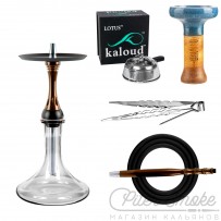 Кальян Alpha Hookah Model X Bronze в полной комплектации, арт. bel31