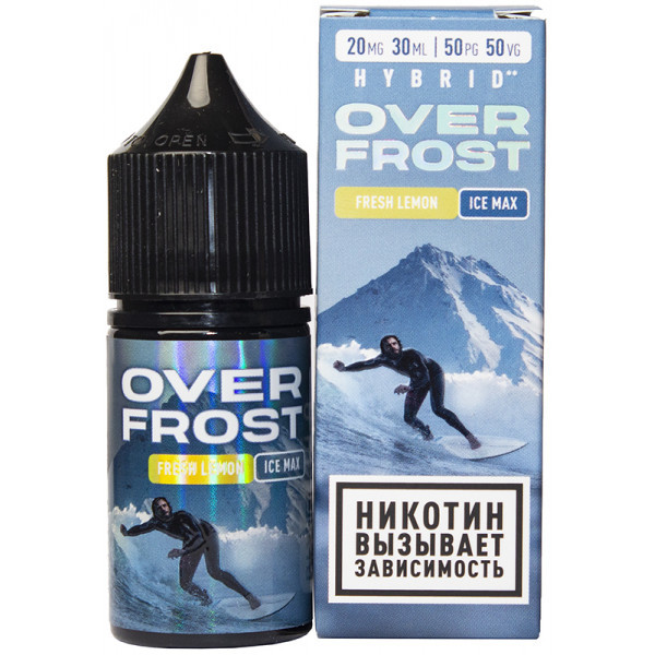 Жидкость Overfrost Salt - Bubblegum ice 30 мл (20 мг)