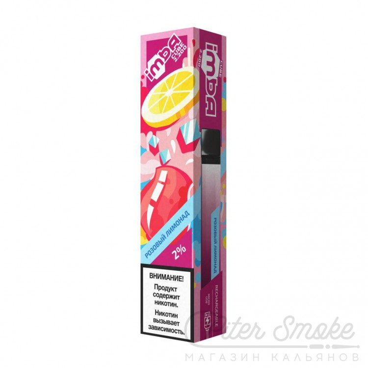 Одноразовая электронная сигарета IMBA Cube - Pink Lemonade
