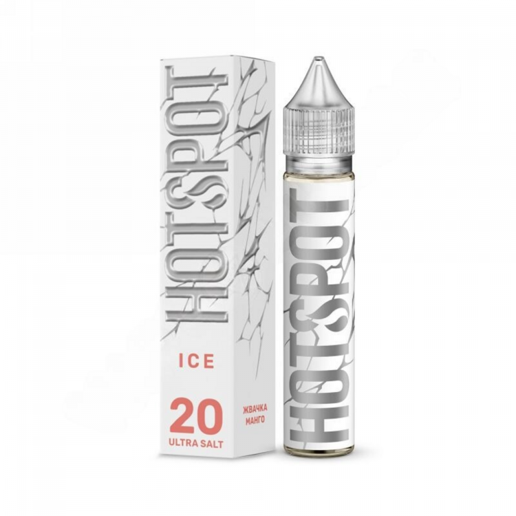 Жидкость HOTSPOT Ice Ultra Salt - Жвачка Ледяное Манго 30 мл (20 Ultra)