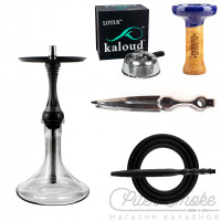 Кальян Alpha Hookah Model X (Black Matte) в полной комплектации, арт. Bel31