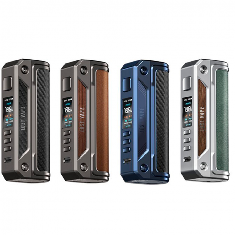 Устройство Lost Vape Thelema Mini 45W - Mystic red (Чёрный с красным)