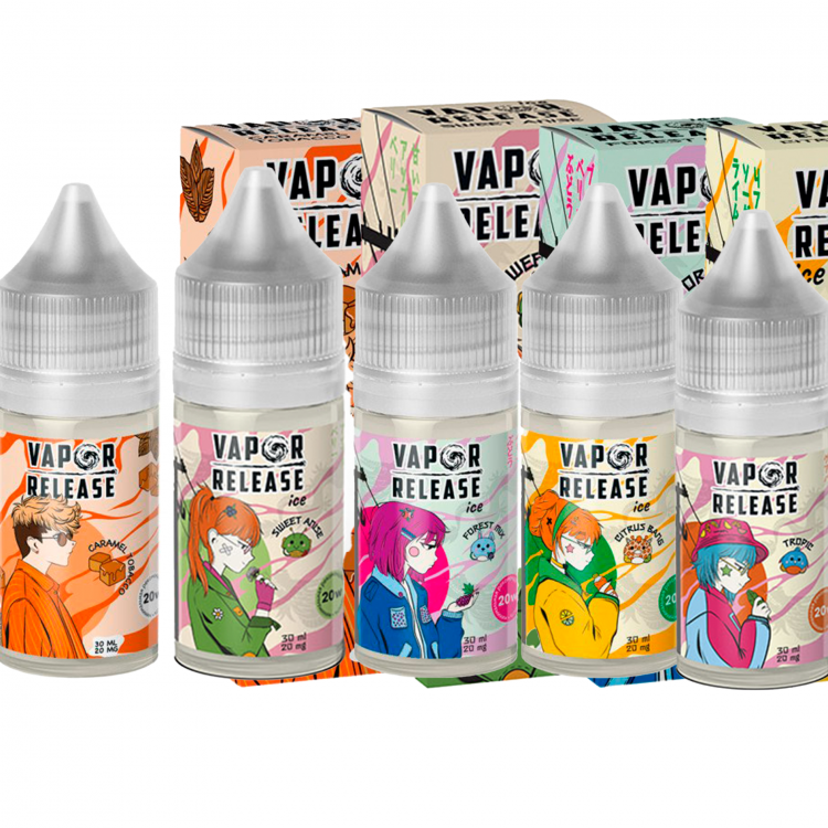Жидкость Vapor Release Salt - Strawberry Milkshake 30 мл (20 мг)