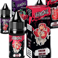Жидкость Vandal PREMIUM Salt - Black Fly (Ароматная Черёмуха) 30 мл (20 мг)