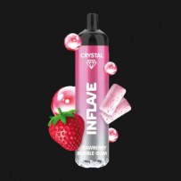Одноразовая электронная сигарета INFLAVE CRYSTAL - Клубничная жвачка
