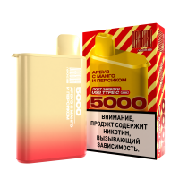 Одноразовая электронная сигарета Dabbler 5000 - с ароматом арбуза с манго и персиком