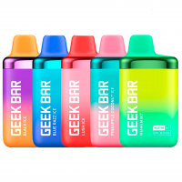 Одноразовая электронная сигарета Geekbar DF8000 - Banana Ice Cream (Банановое мороженное)