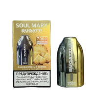 Одноразовая электронная сигарета Soul Mary Bugatti 7000 - Клубника Кокос